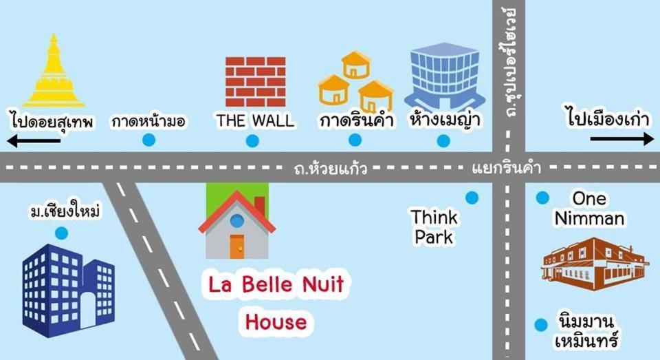 La Belle Nuit House Hostel Chiang Mai Buitenkant foto